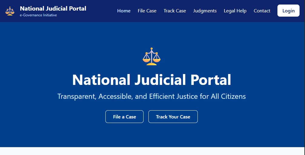 Judicial App Development preview